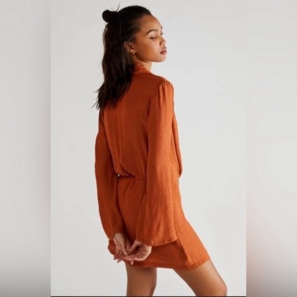 NWT FREE PEOPLE Cinnaber Lightweight Simone Mini Dress Size XL - Picture 11 of 11